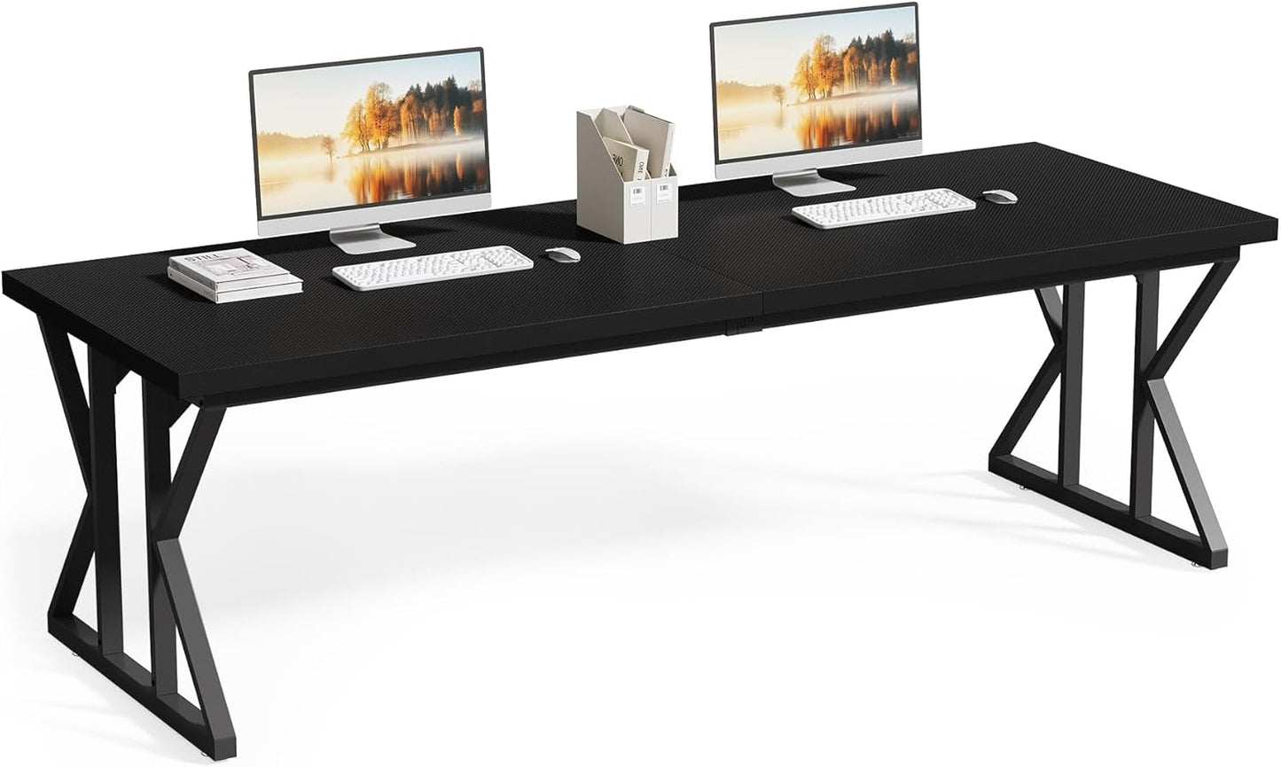 Escritorio Ejecutivo Premium - Edición Black Workstation