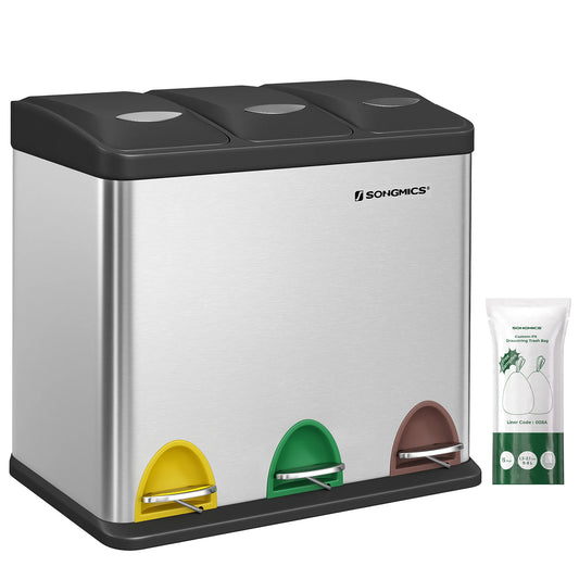 Basurero Dual Inox - Edición Grand Office